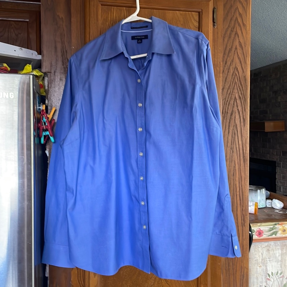 Lands End, 18w, beautiful blue